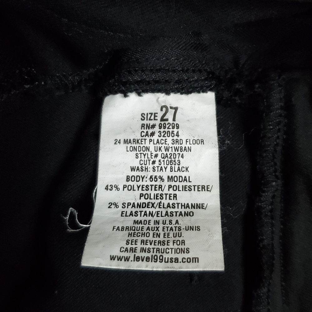Anthro Level 99 Wide Leg Crop Sailor Pants - Picture 13 of 13